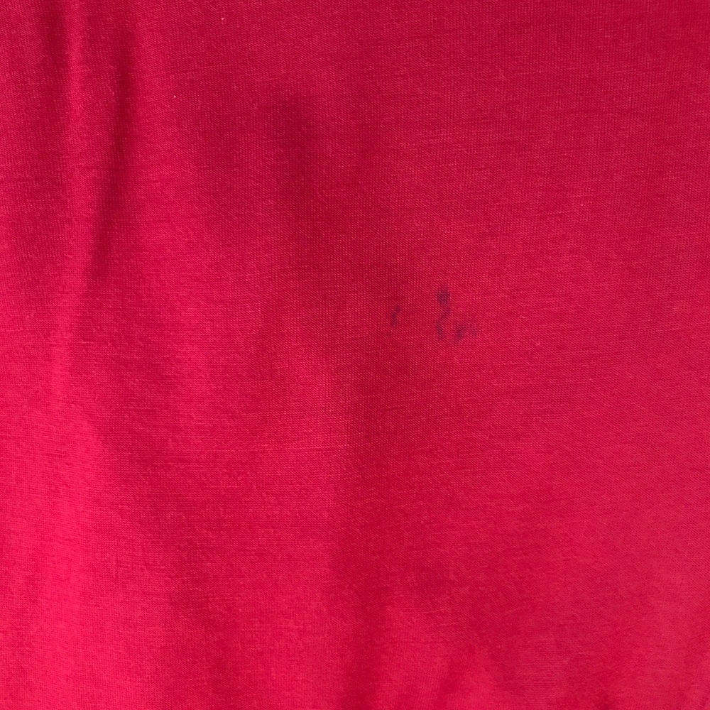 Express Red Frilly Tank Top - Picture 5 of 6